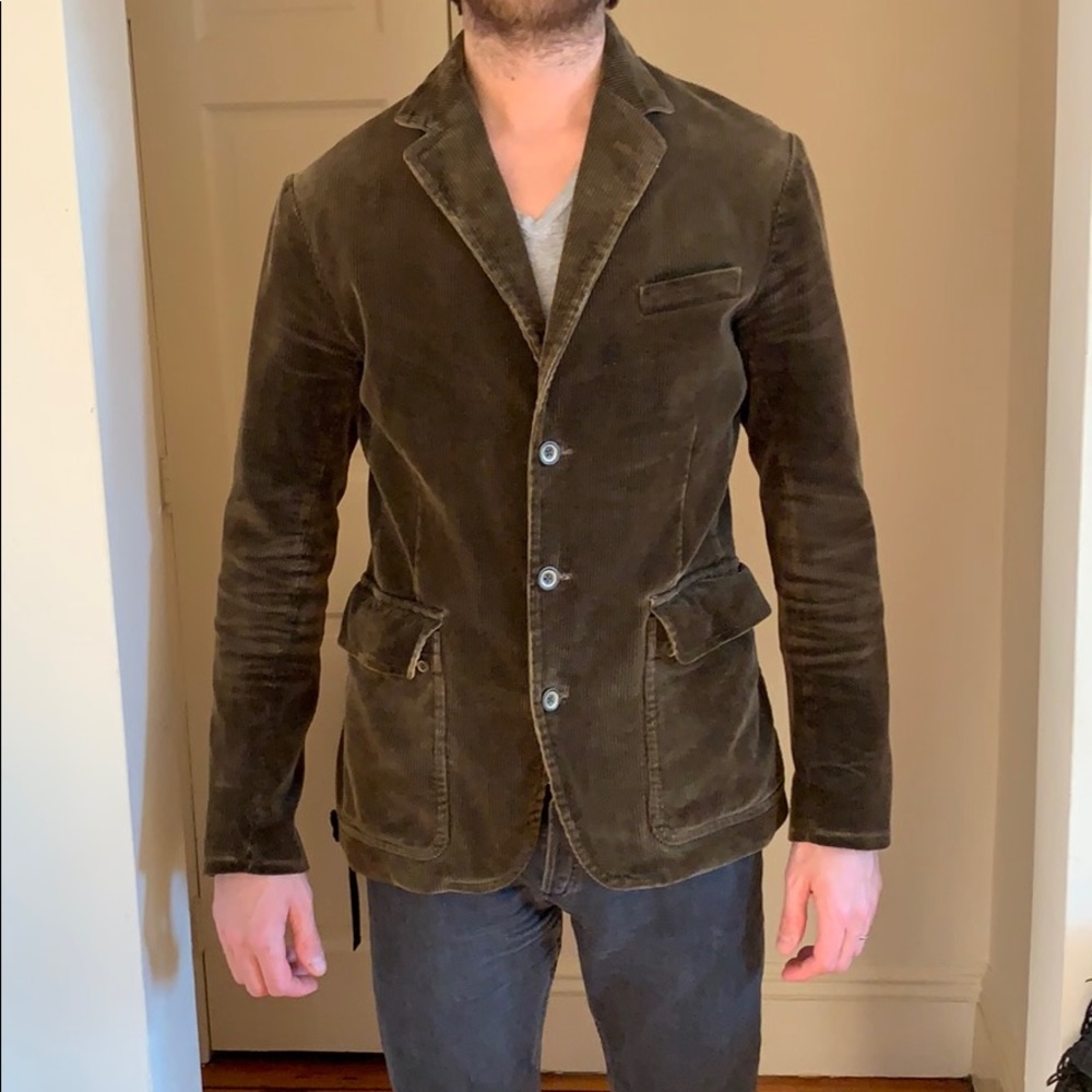 Ralph Lauren RRL-corduroy hunting blazer- L